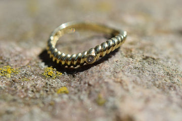 Twisted Knot Ring |Gold Ring | Dainty Ring |Stackable Ring | DiamondRing |Stacking Ring | Braided Ring | Minimalist Ring | 14K Gold